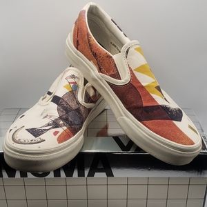 Vans MoMA Classic Slip-On Vasily Kandinsky’s Orange Size 8 Woman
